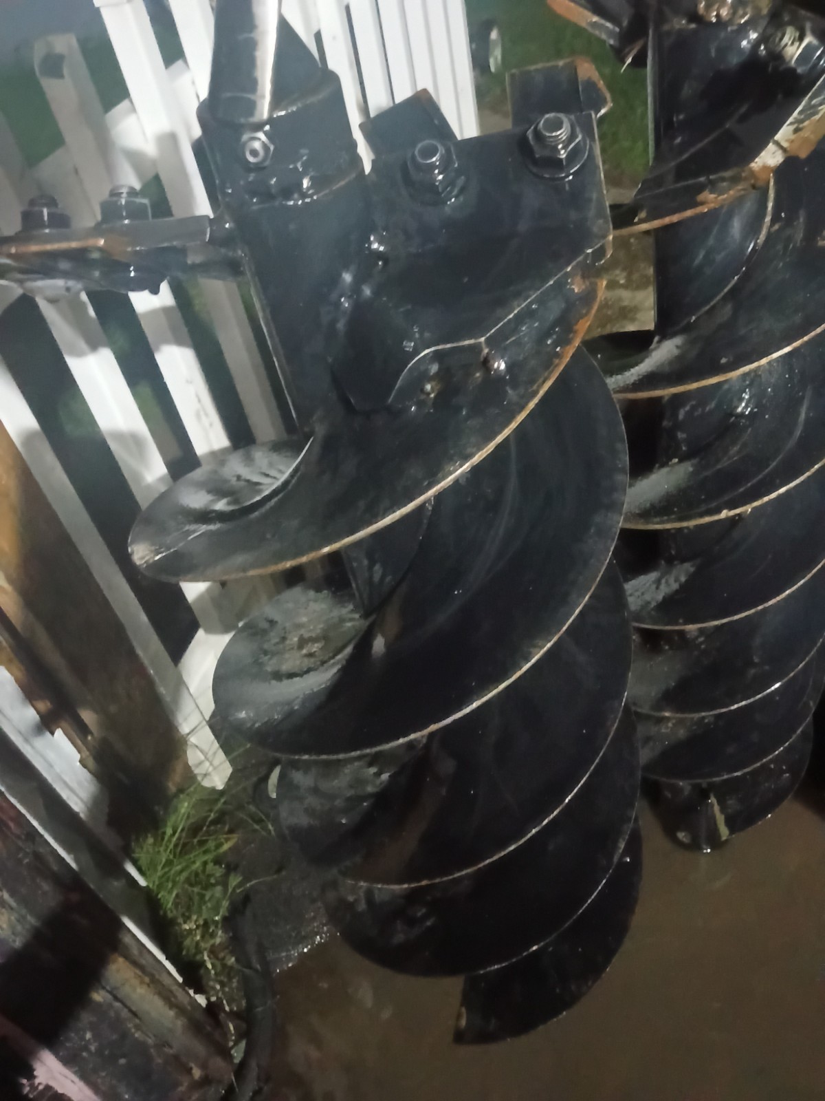 Mini Auger Post Hole Digger Attachment 6in Skid Steer For Toro Dingo Landhonor