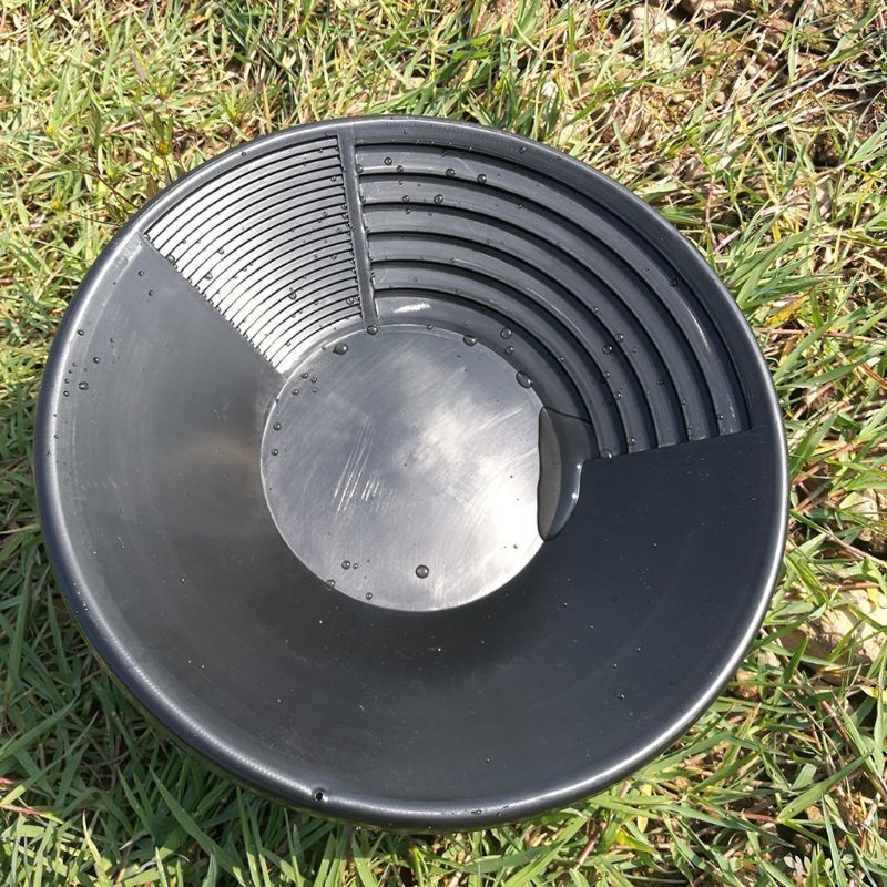 Gold Pan Basin Mining Pan Dredging Prospecting River Tool Wash