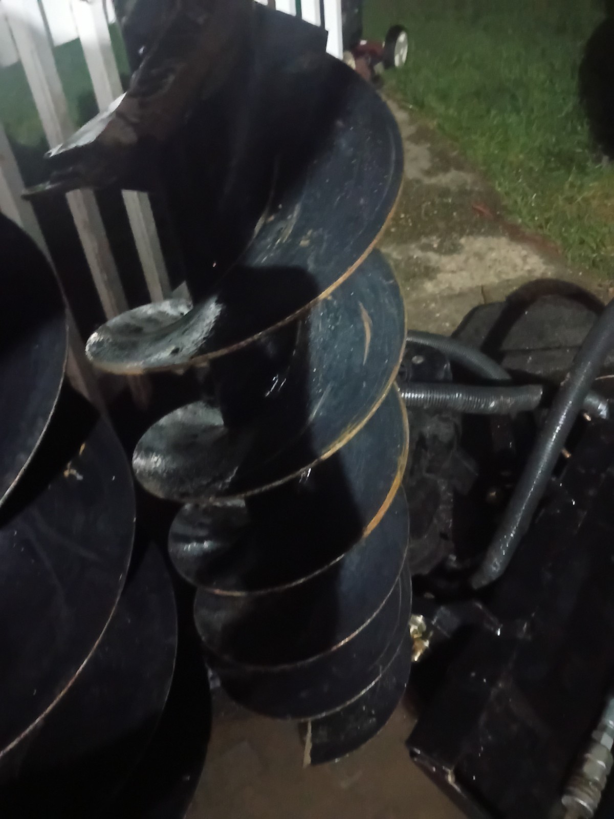 Mini Auger Post Hole Digger Attachment 6in Skid Steer For Toro Dingo Landhonor
