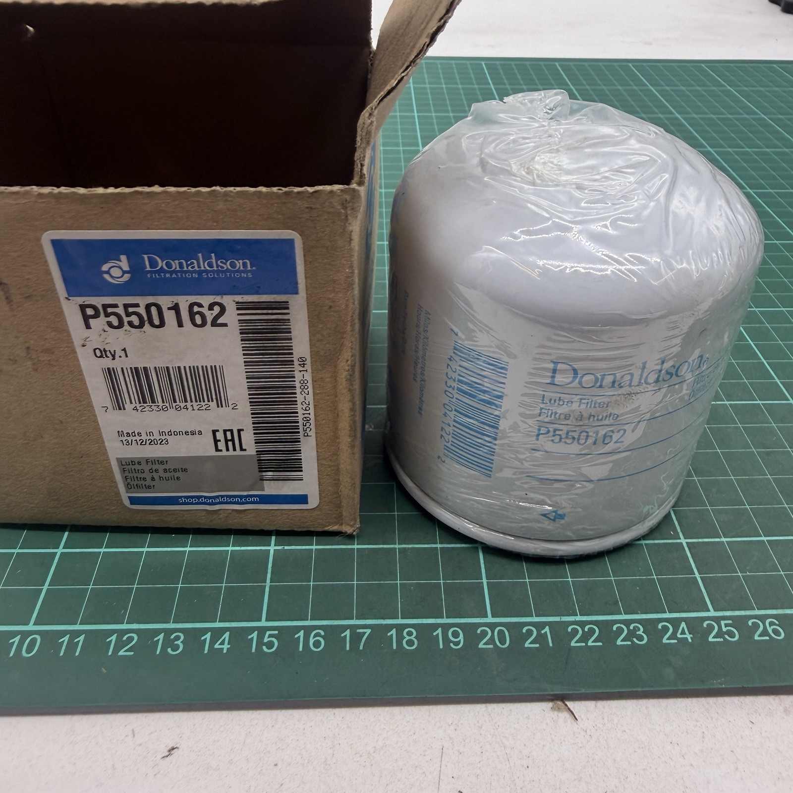 P550162 Donaldson Oil Filter Spin On M20x1.5 Yanmar Kubota Isuzu NOS