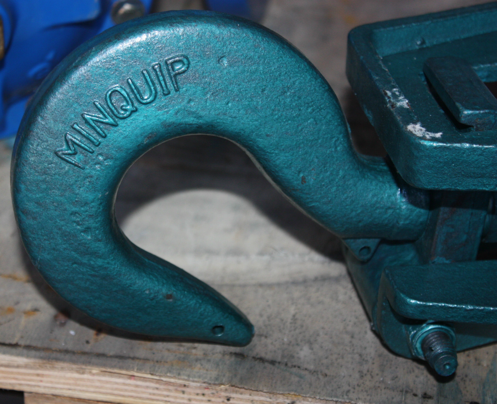 Minquip S.W.L. 2000 KG Mining Scraper type snatch block pulley 150mm NEW