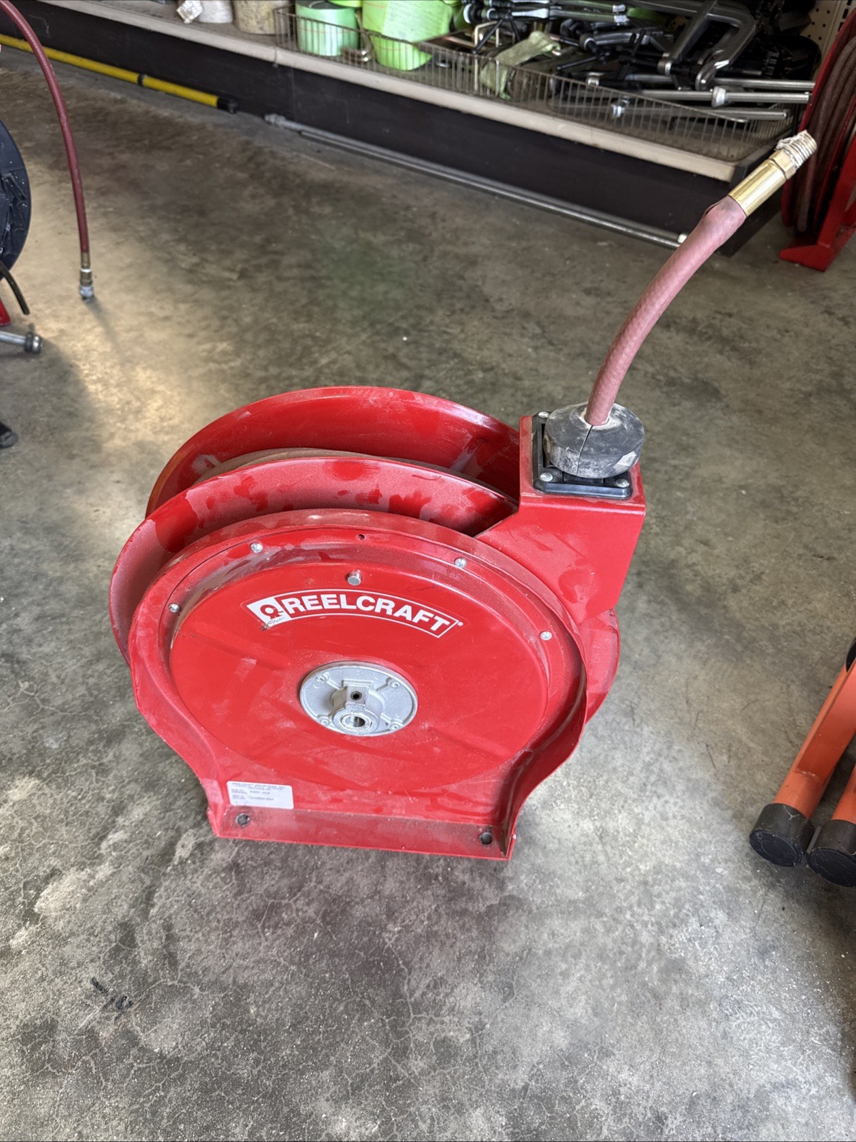 REELCRAFT 5650 OLP 3/8 x 50 ft Hose Reel Industrial Air & water Reel, USA MADE