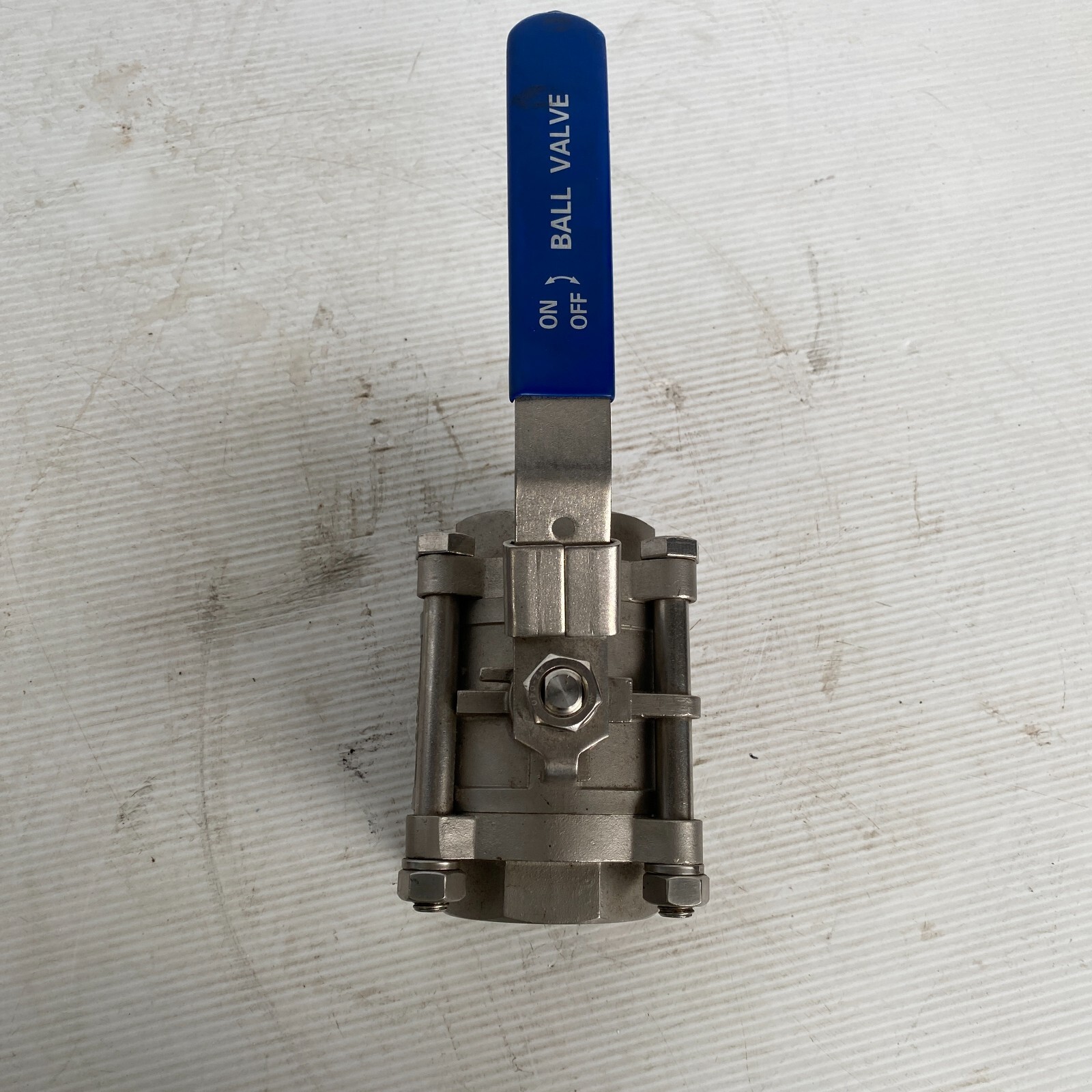 2 1/2″ inch 65mm DN65 3 piece 316 stainless steel ball valve NEW WOG 1000