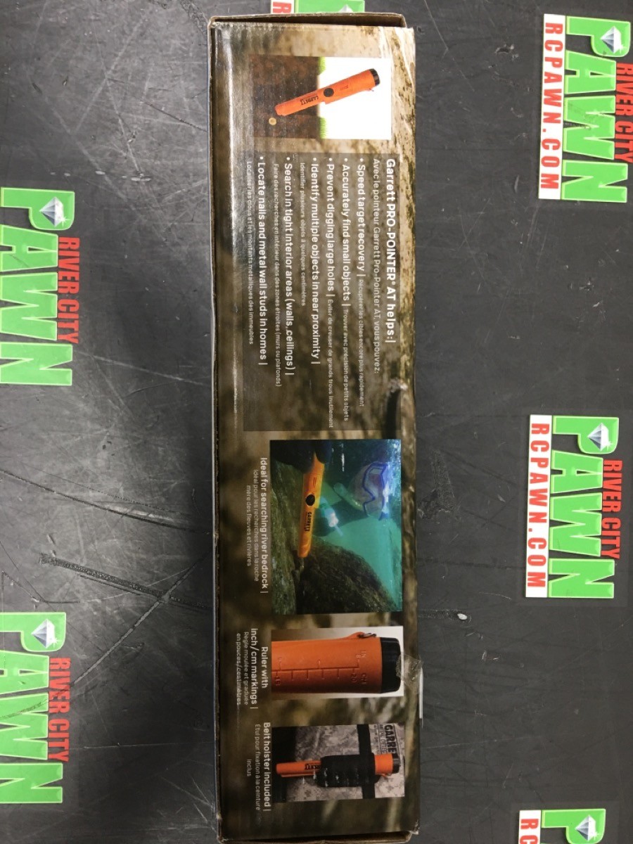 GARRETT METAL DETECTORS PRO-POINTER AT —-OPEN BOX— (R7B017474)