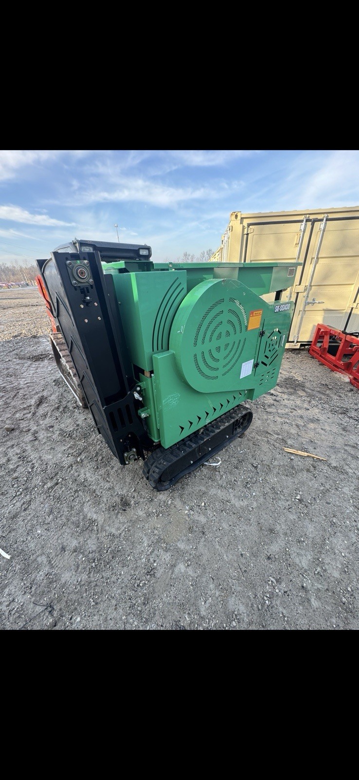 Tracked Jaw Crusher Gas Mobile Stone Crusher for Construction Quarry