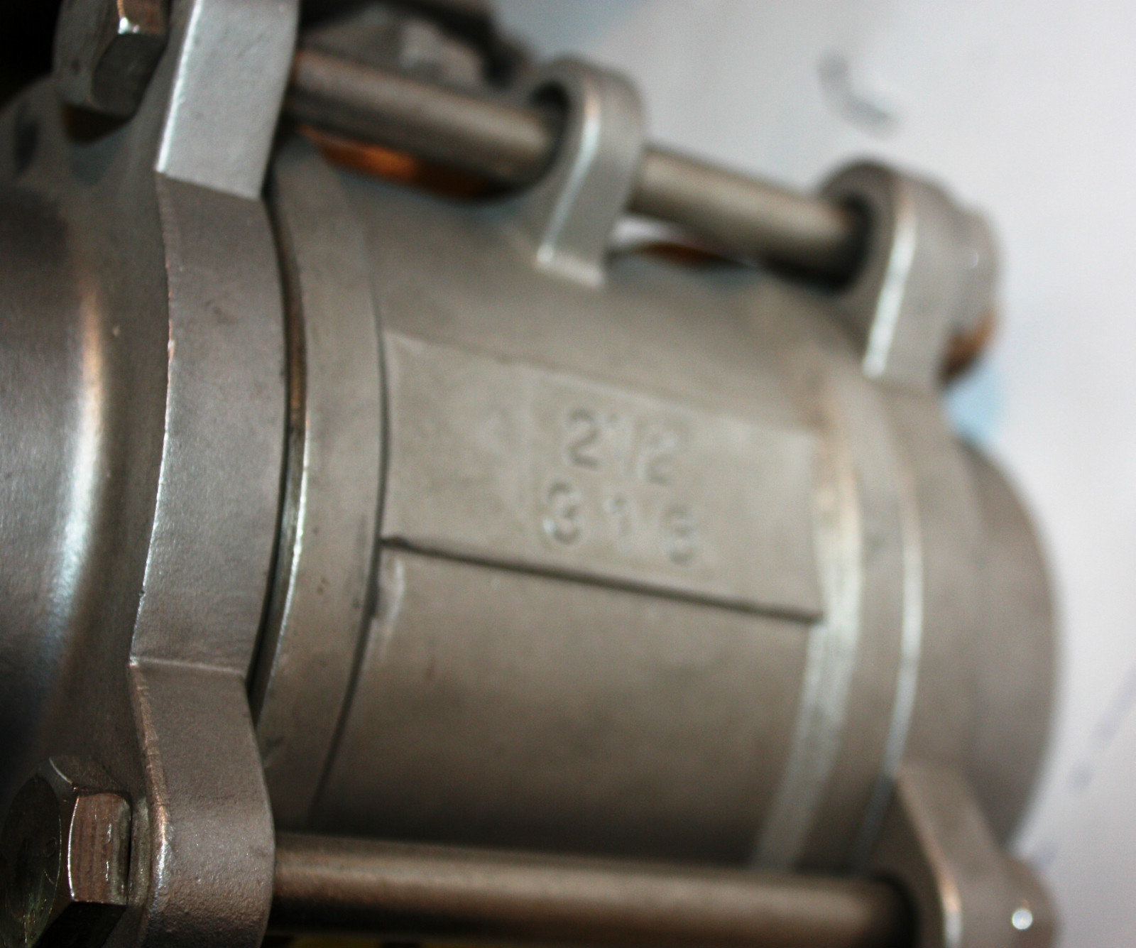 2 1/2″ inch 65mm DN65 3 piece 316 stainless steel ball valve NEW