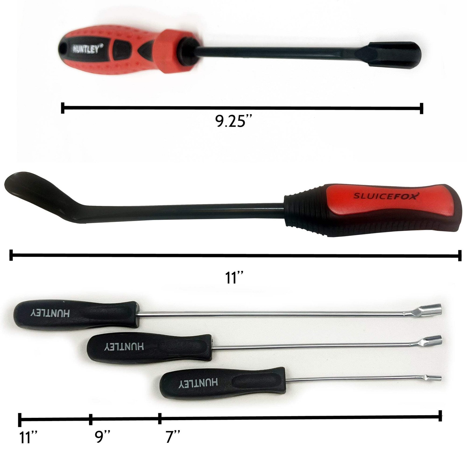 Huntley spoon prospecting crevice tool; Scoop scraping tool for gold panning kit