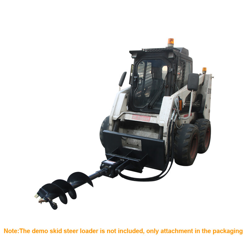 Mini Auger Post Hole Digger Attachment 6in Skid Steer For Toro Dingo Landhonor