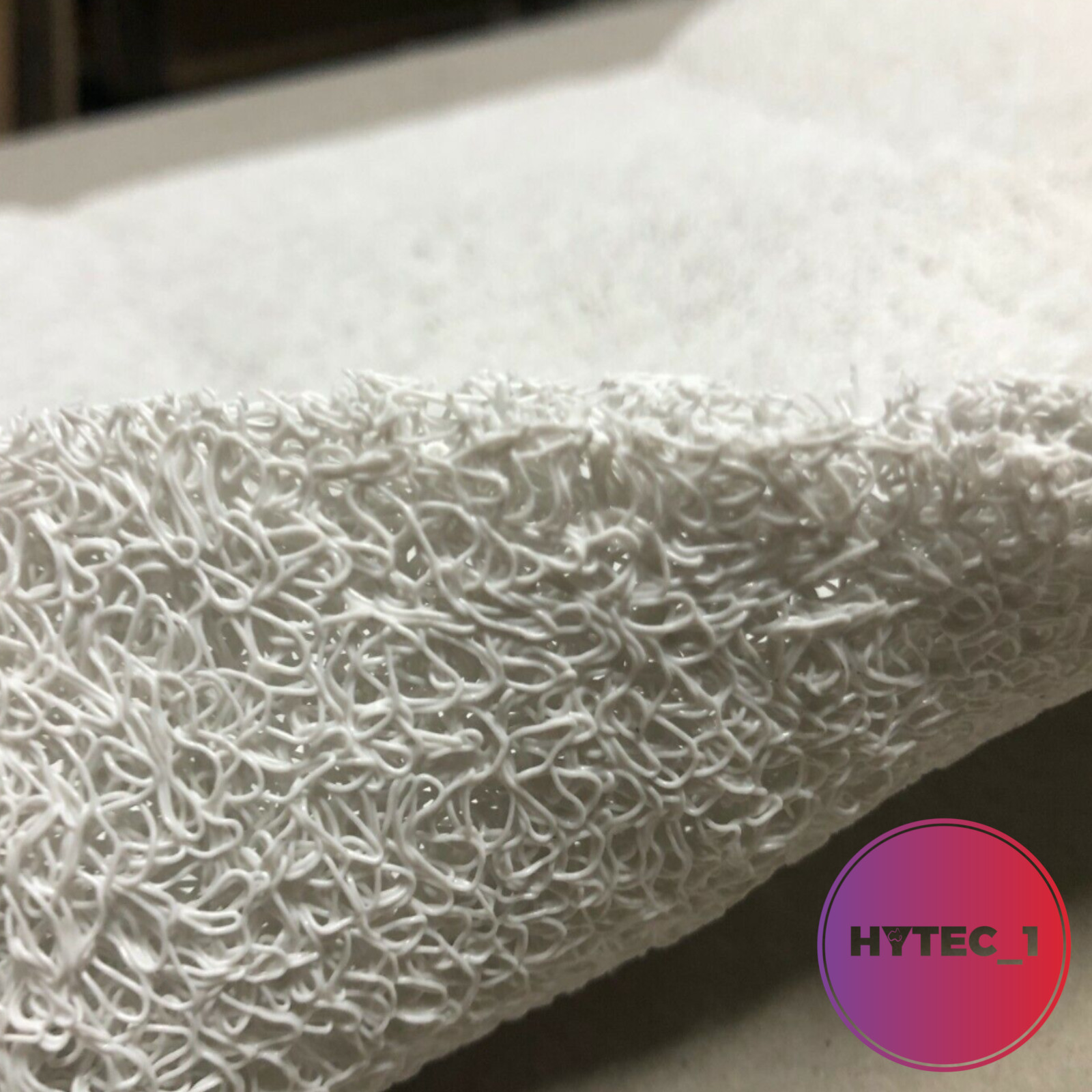GOLD MINERS WHITE MOSS MESH MAT 300 MM X 300 MM SUIT SLUICE BOXES