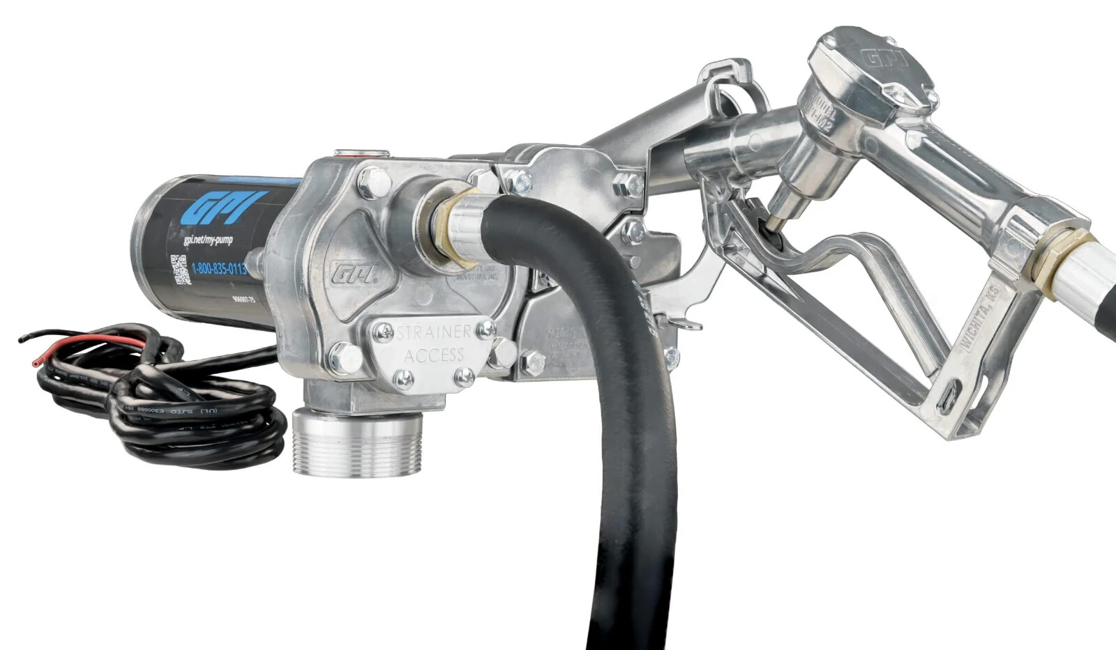 GPI 110000-107 15 GPM 12V FUEL TRANSFER PUMP GPI M-150 SERIES