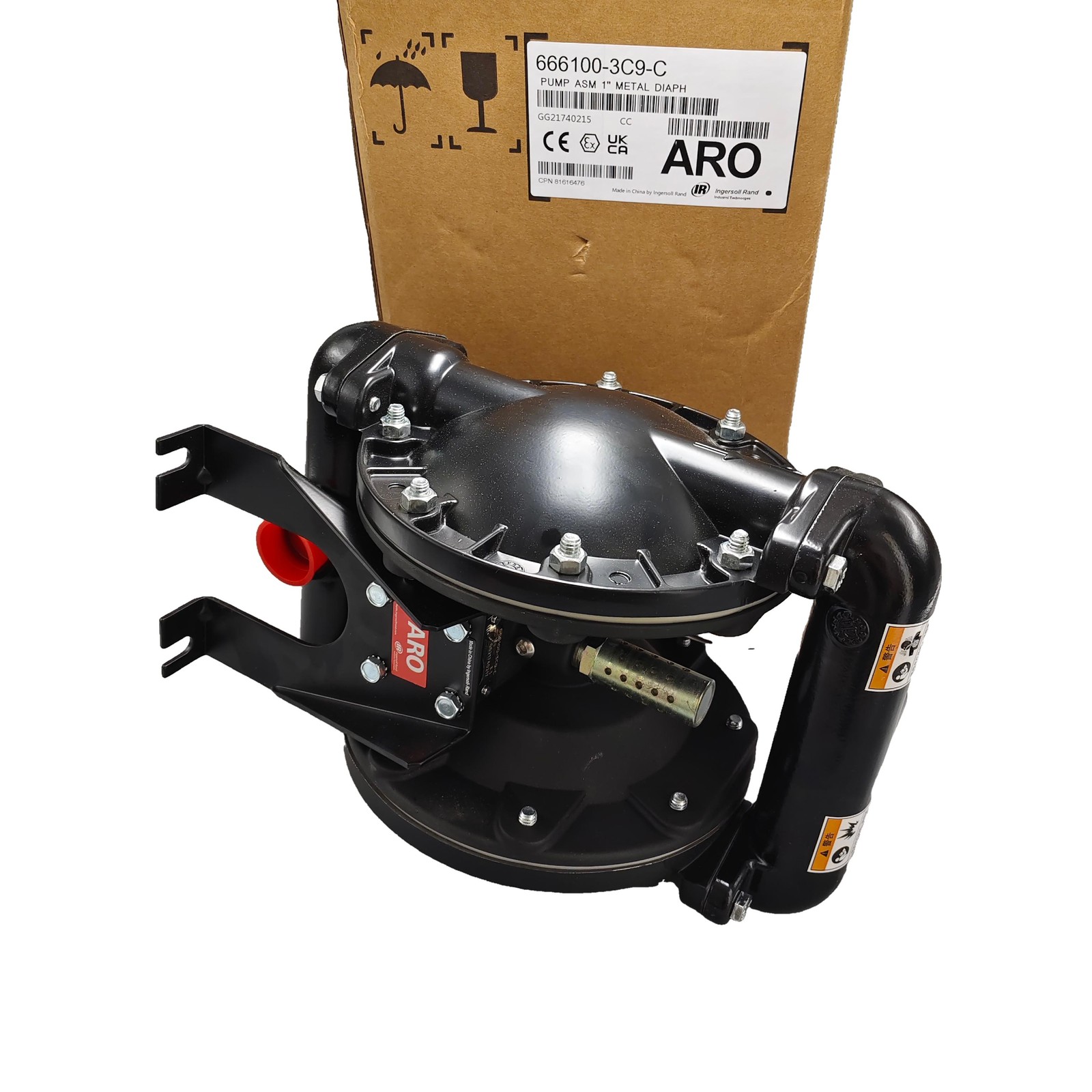 666100-3C9-C NEW 1” Double Diaphragm Pump Air Operated for Aro