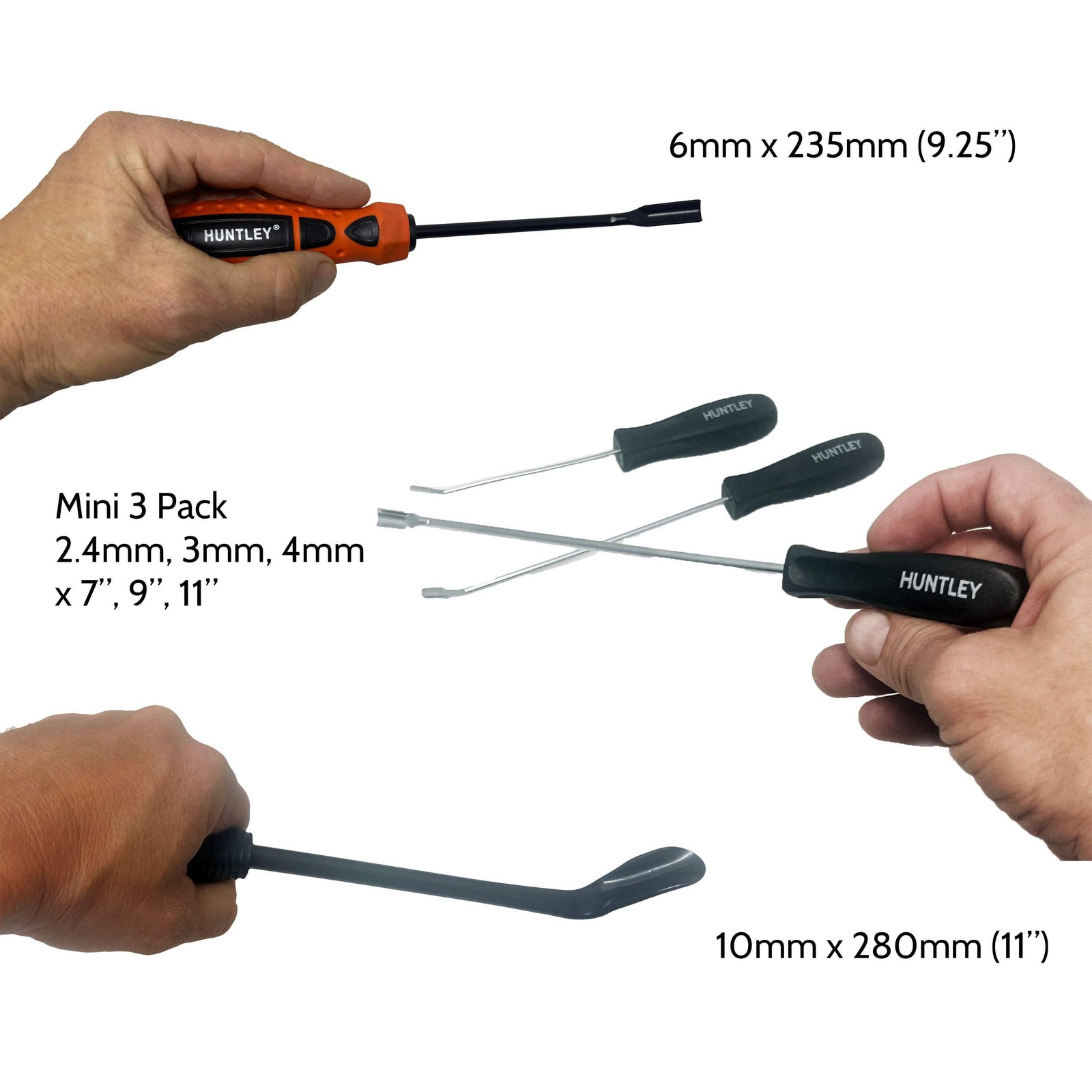 Huntley spoon prospecting crevice tool; Scoop scraping tool for gold panning kit
