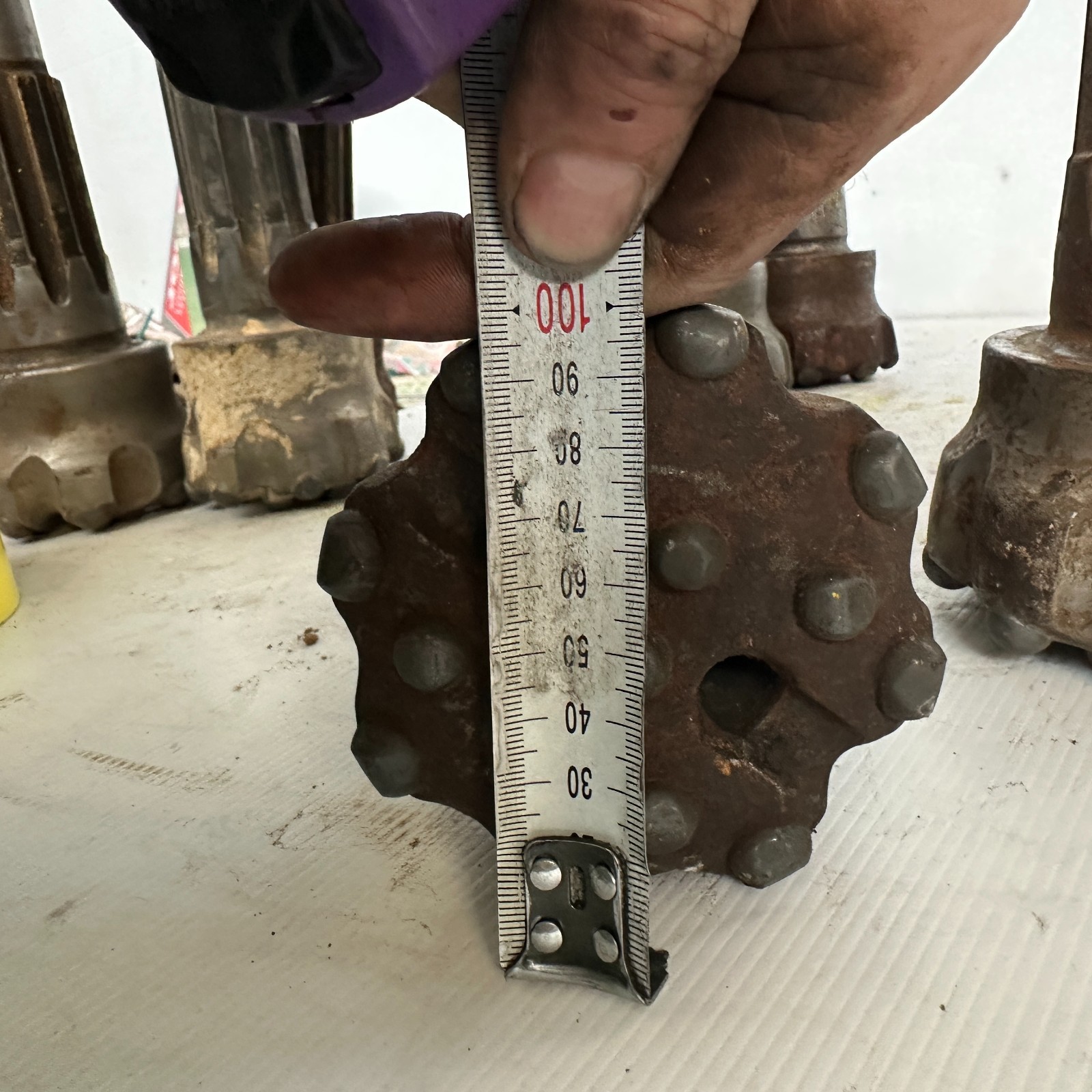Black Diamond DHD 3.5 DTH Rock Drill Bit 102mm BDDRILL-BD-DHD3.5-102CC