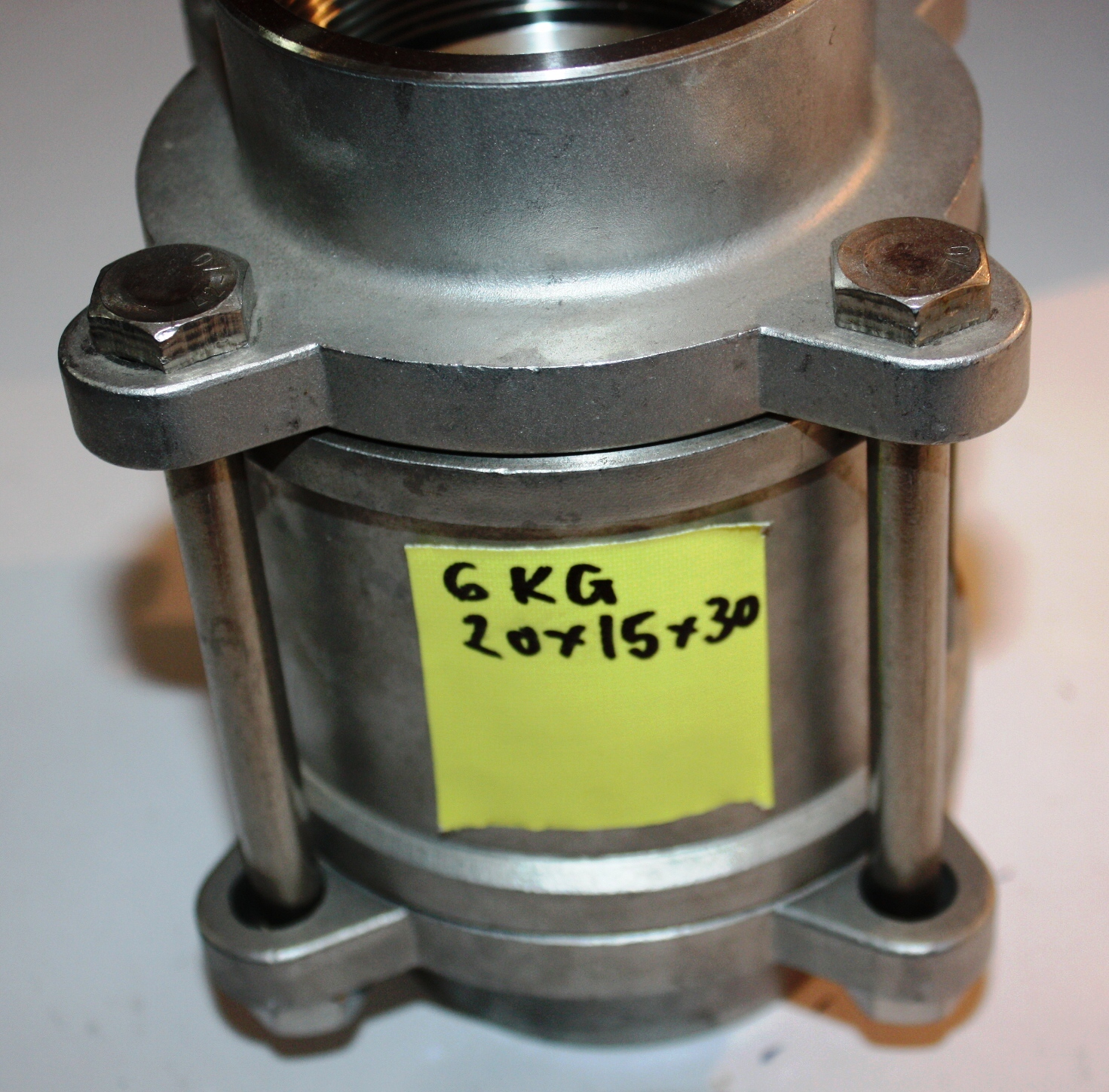 2 1/2″ inch 65mm DN65 3 piece 316 stainless steel ball valve NEW