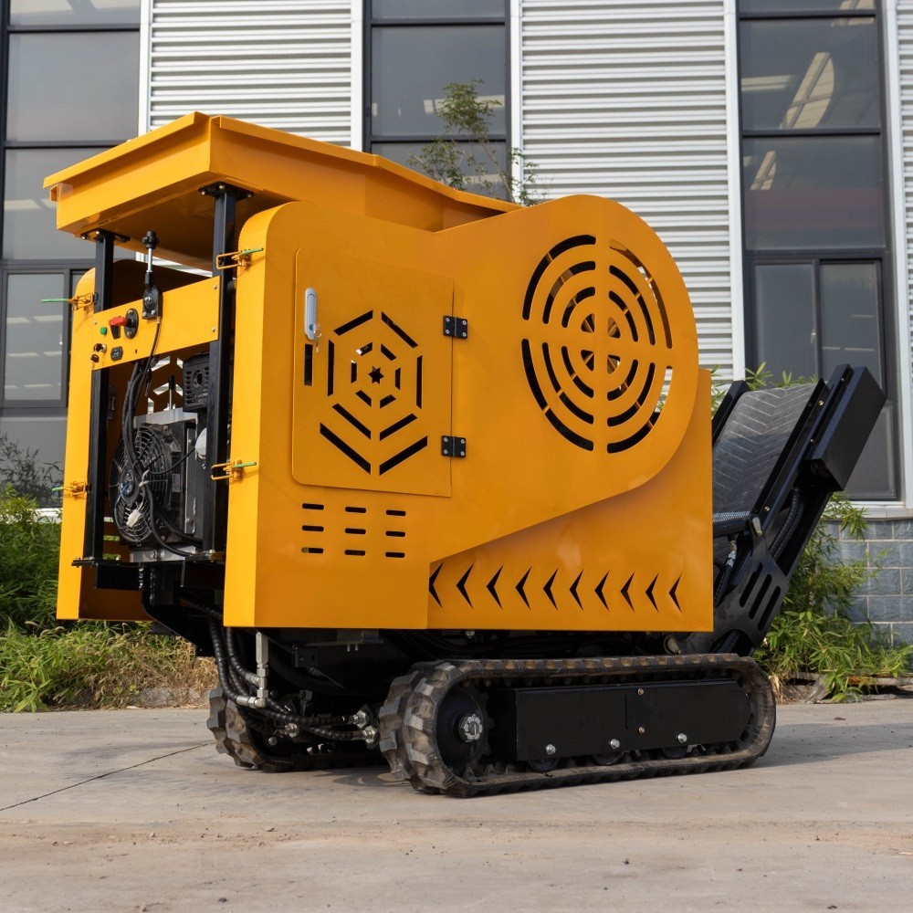 Free Ship Tracked Jaw Crusher Gas Mobile Stone Crusher for Construction Quarry
