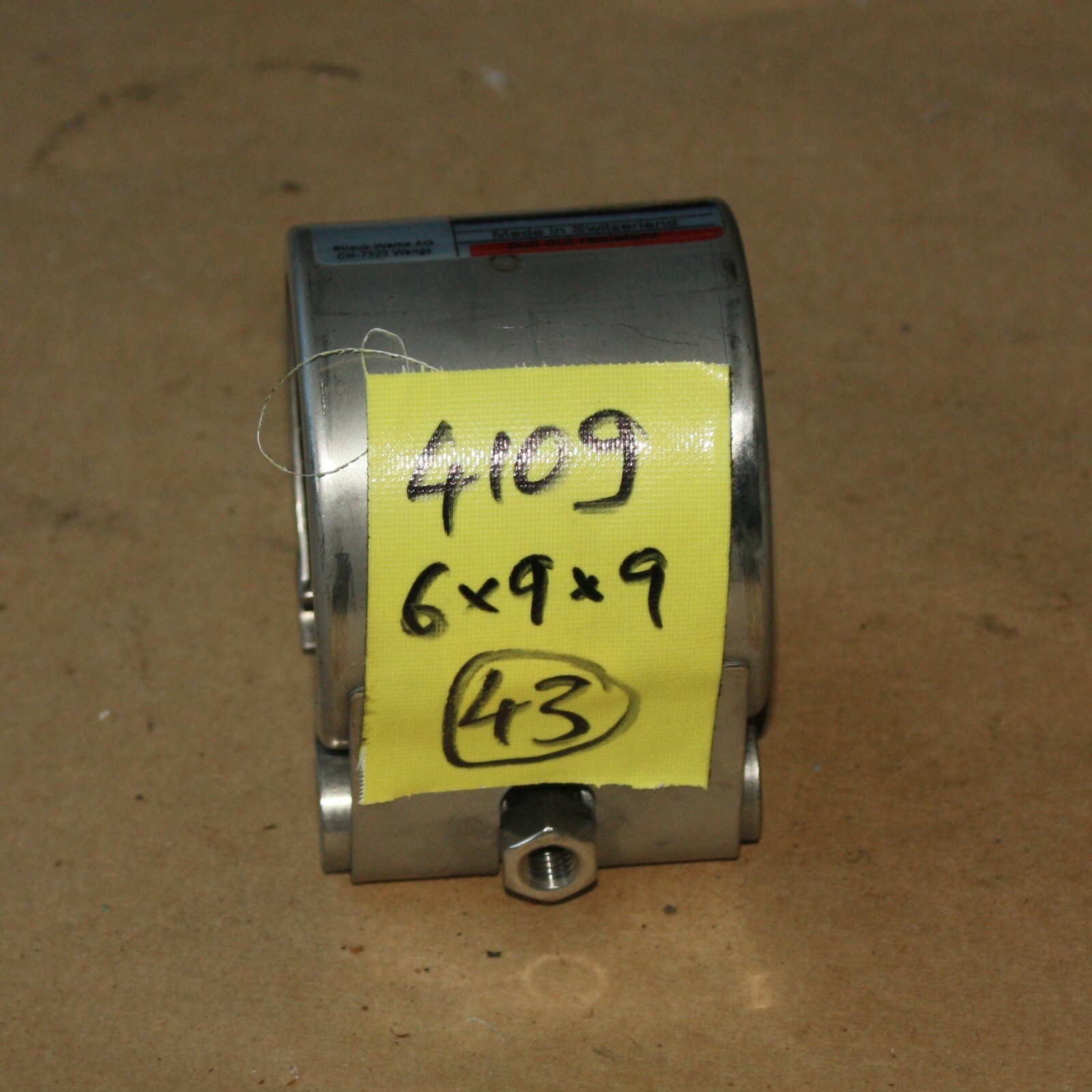 STRAUB Grip-L Coupling 2″ Inch Pipe Size 20301 48.3mm NBR/ss 1.9″ inch