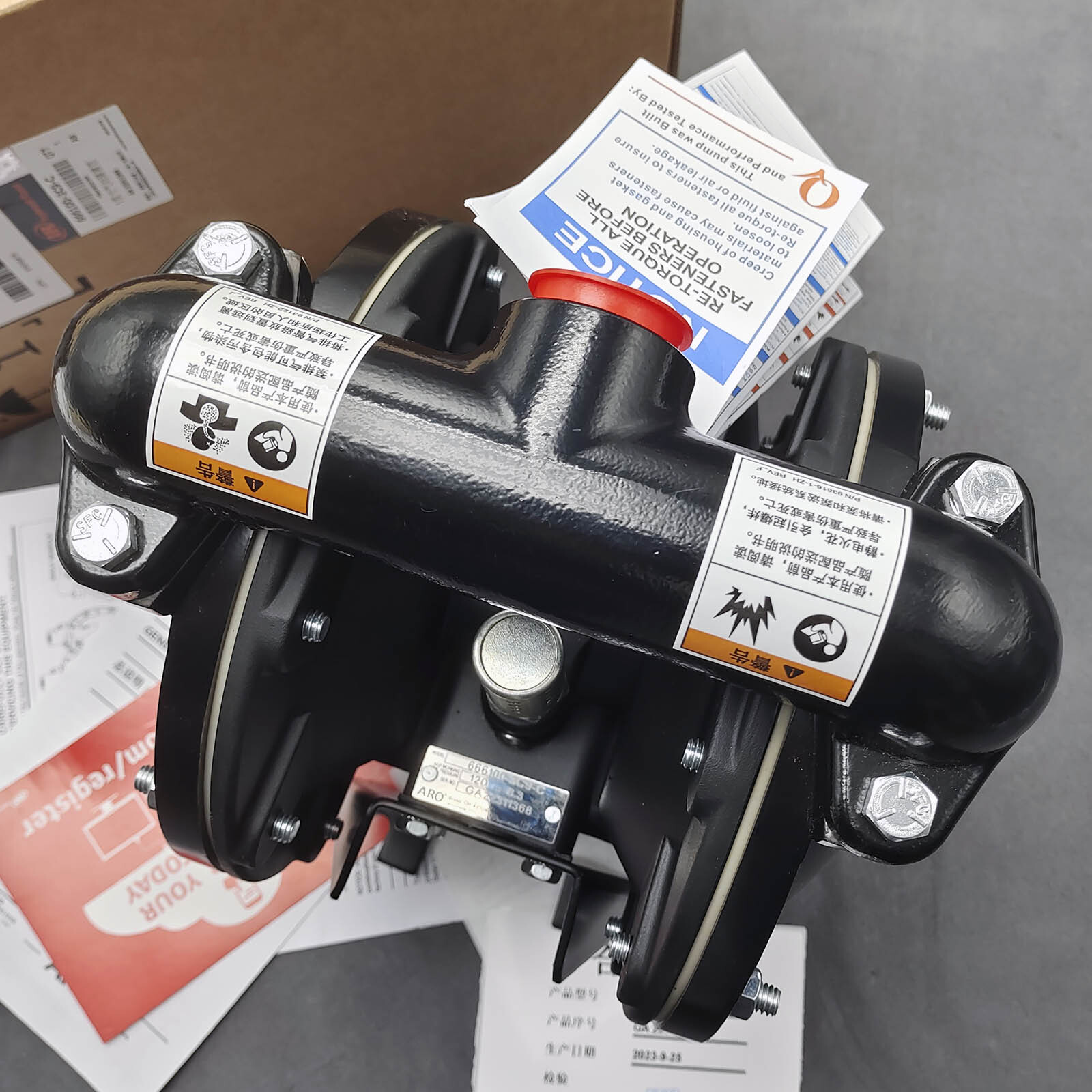 1” Double Diaphragm Pump Air Operated for Aro 666100-3C9-C