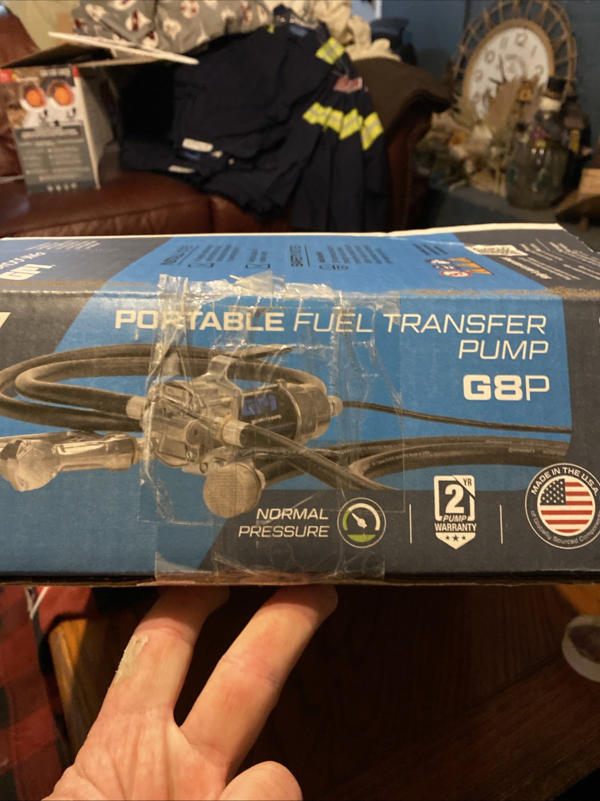 GPI 137100-01 8 GPM 12V FUEL TRANSFER PUMP EZ-8 SERIES