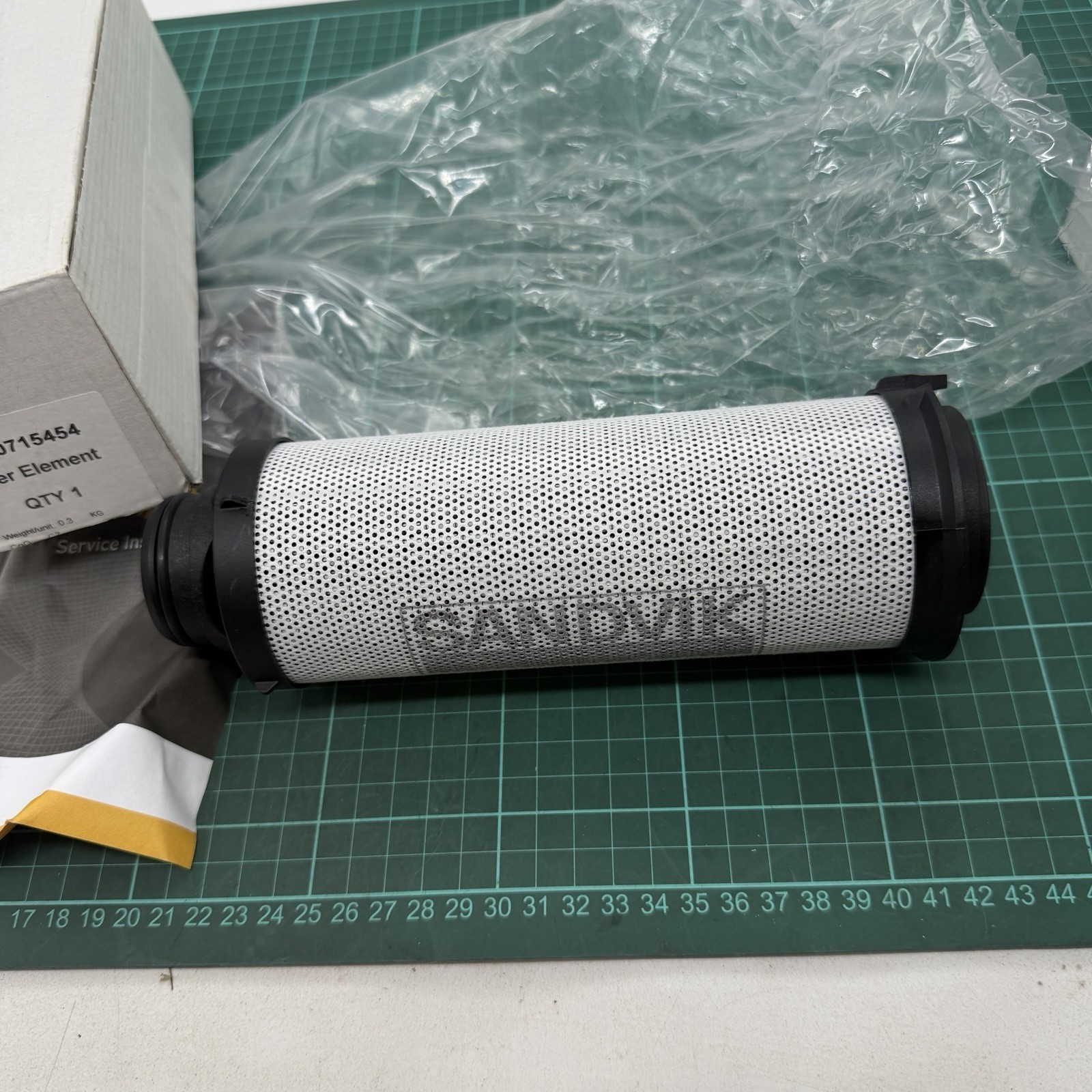 BG00715454 Sandvik Hydraulic Oil Pressure Filter Element Drill Rig NOS