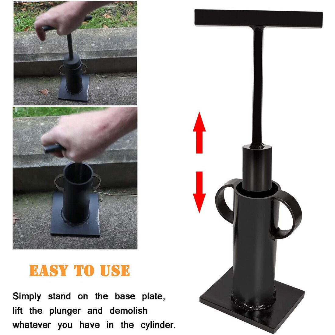 Rock Crusher Gold Prospecting Heavy Duty Frit Maker Glass Breaker Ore Crusher