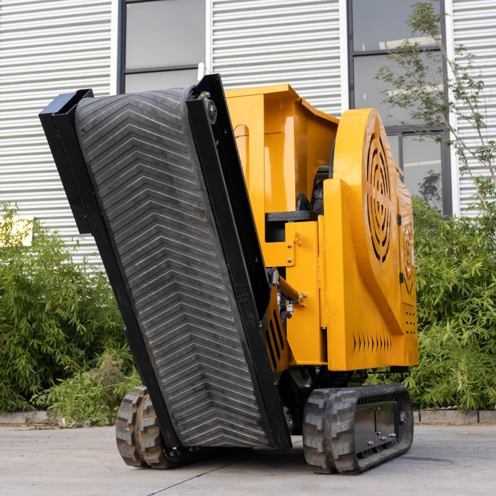 Free Ship Tracked Jaw Crusher Gas Mobile Stone Crusher for Construction Quarry
