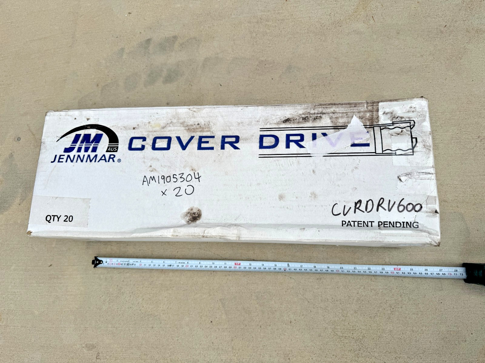 JM JENNMAR ( Box of 20 ) Cover Drive to suit 27mm-28mm Drill Bits. Rock bolting