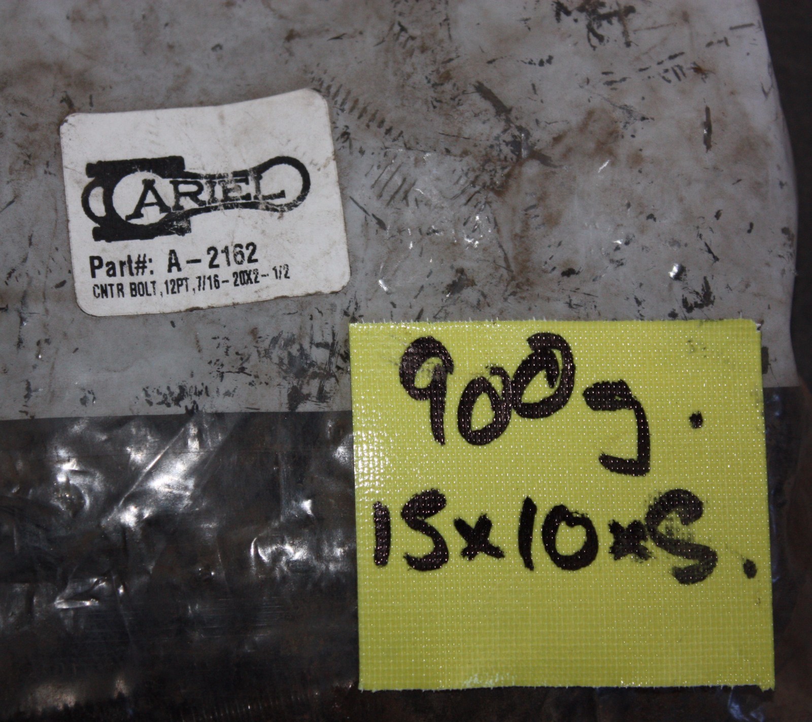 ARIEL A-2162 BOLT MACHINE 7/16″ THREAD DIA. 20TPI 2-1/2″ LONG 12 POINT set of 15