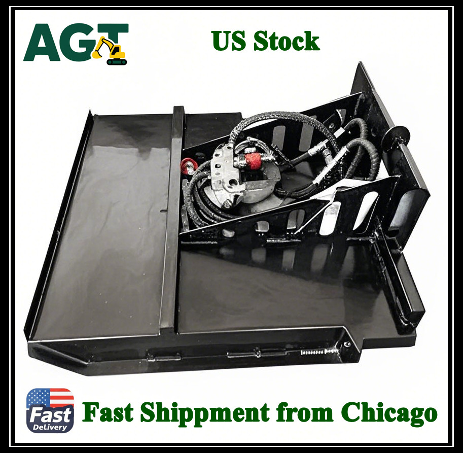 AGT Mini Skid Steer Brush Cutter Loader Attachment Mower Decks