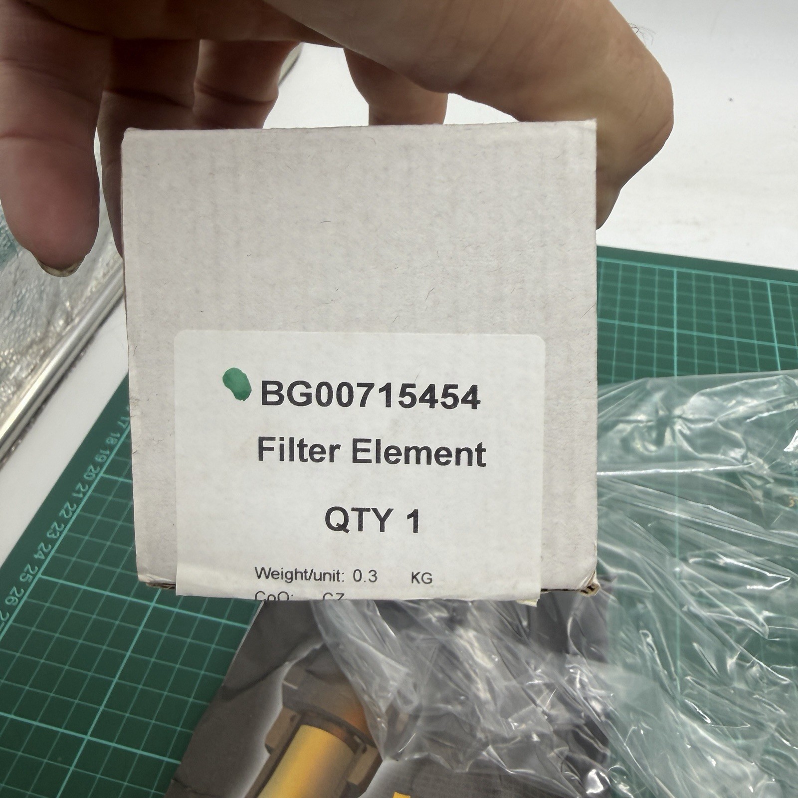 BG00715454 Sandvik Hydraulic Oil Pressure Filter Element Drill Rig NOS