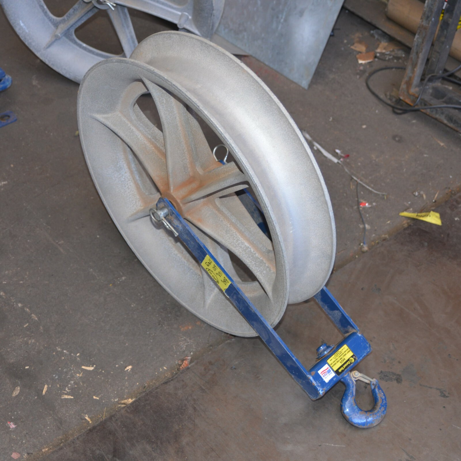 Current Tools 4424 Hook-Type Cable Sheave 4000LBS Max Capacity